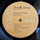 BOWIE YOUNG AMERICANS 1P GOLD RCA LABEL