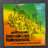 JAMAICAN FOLK SINGERS AUTHENTIC FOLK SONGS JAM IMP