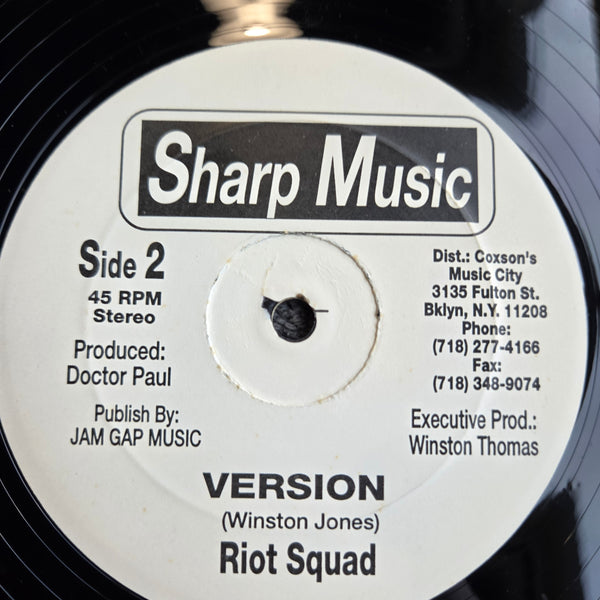 RIOT SQUAD STOP THAT TRAIN 12"