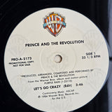 PRINCE LETS GO CRAZY PROMO 12"