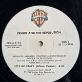PRINCE LETS GO CRAZY PROMO 12"