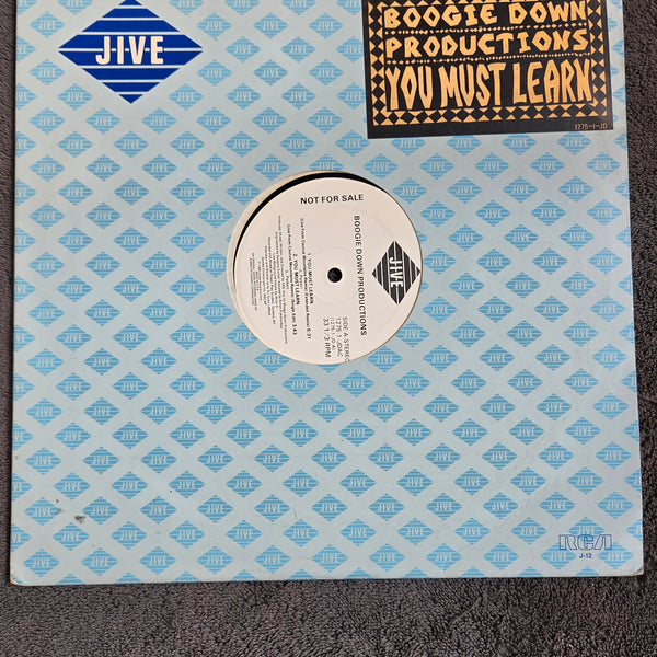 BOOGIE DOWN PRODUCTIONS YOU MUST LEARN 12"