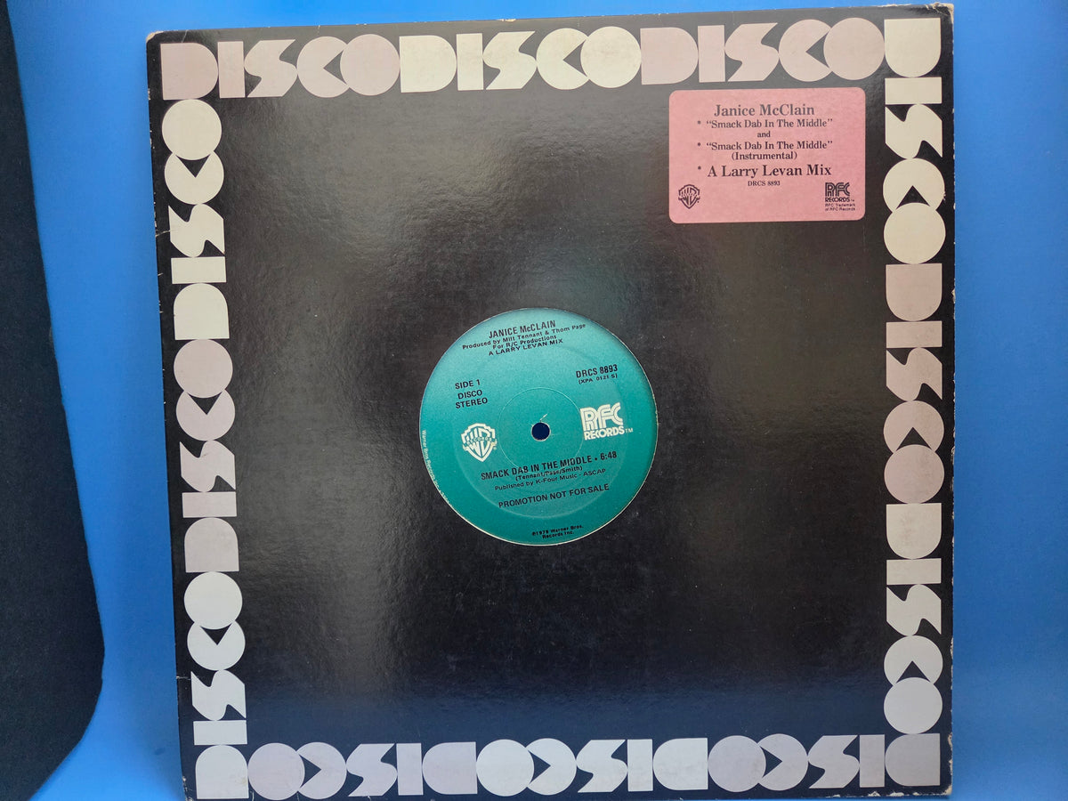 JANICE MCCLAIN SMACK DAB IN THE MIDDLE 12"