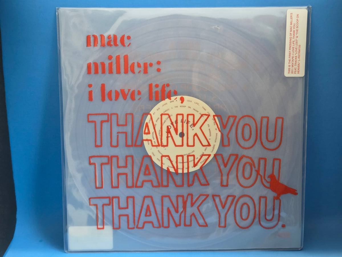 MAC MILLER I LOVE LIFE THANK YOU CLEAR NEW