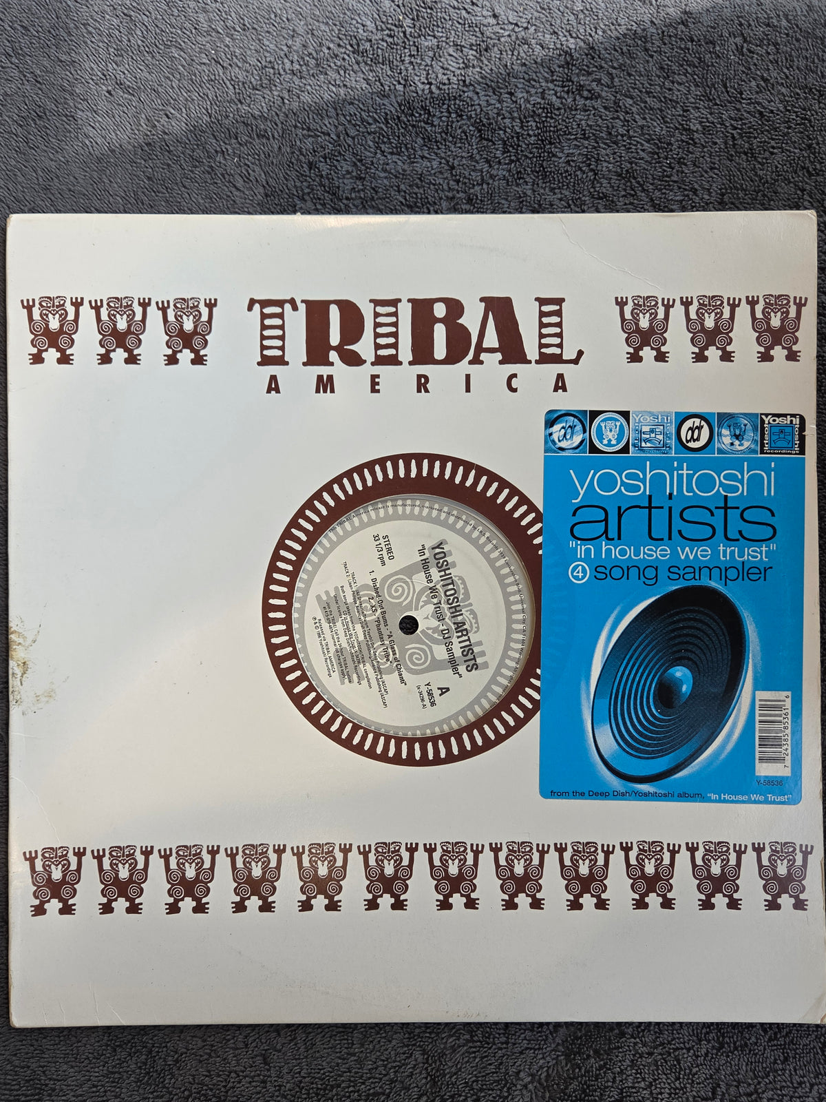 YOSHITOSHI ARTISTS IN HOUSE WE TRUST 12"