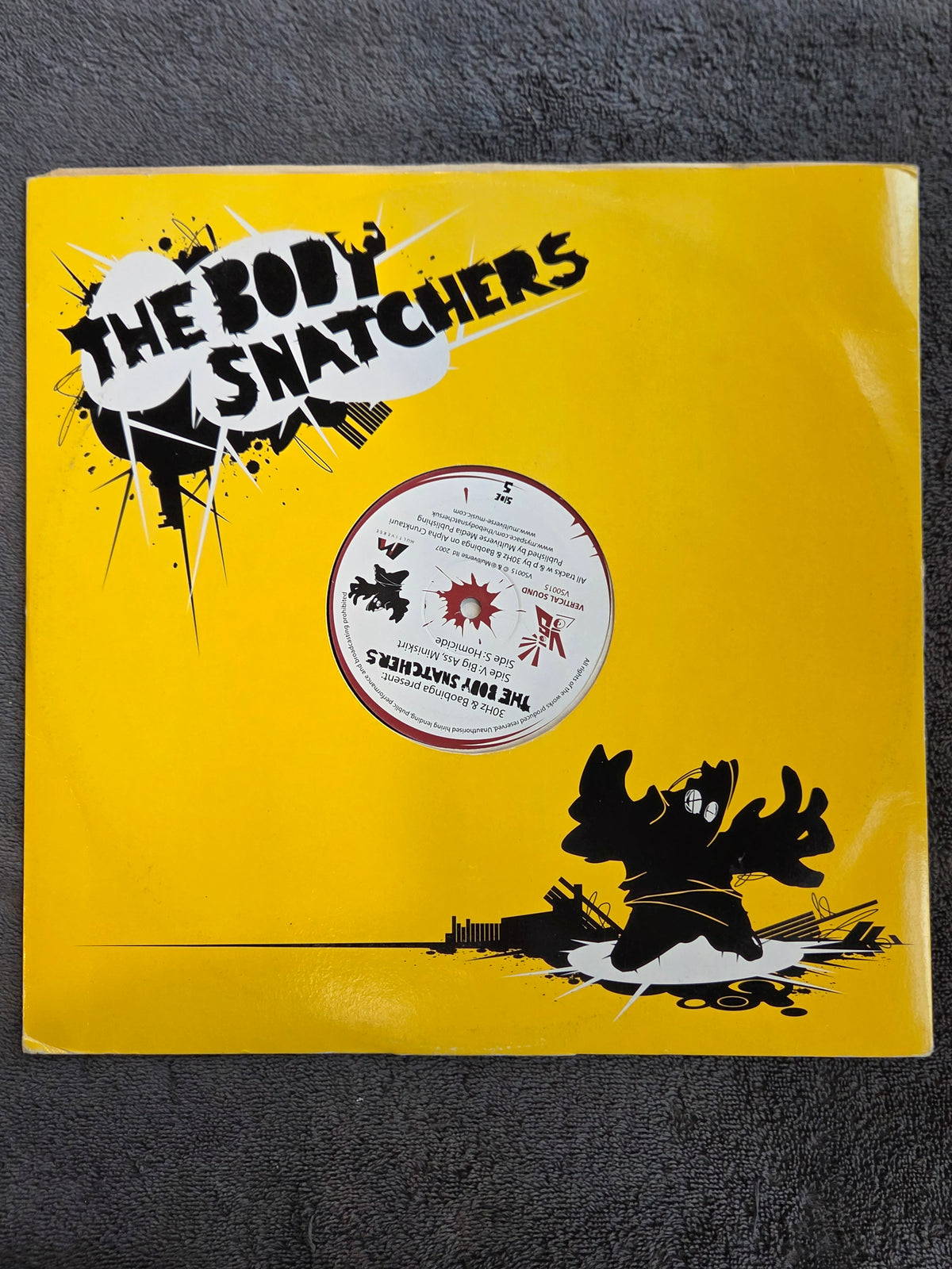BODY SNATCHERS BIG ASS MINISKIRT UK IMP 12"
