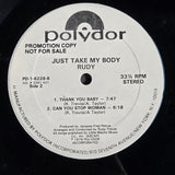 RUDY JUST TAKE MY BODY WLP