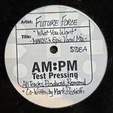 FUTURE FORCE WHAT YOU WANT TP UK IMP 12"