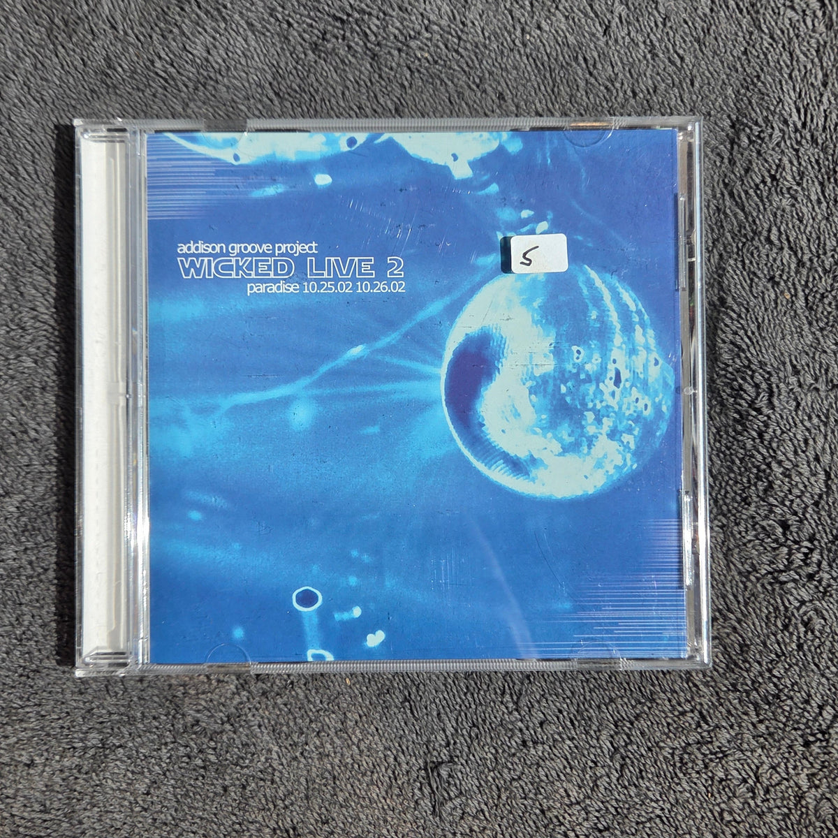 ADDISON GROOVE PROJECT WICKED LIVE 2 CD