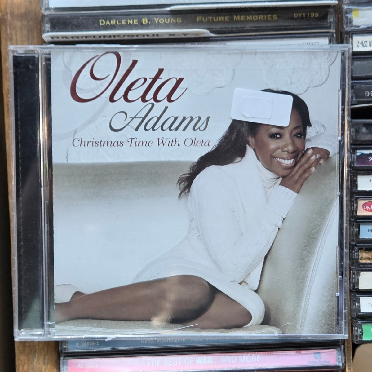 OLETA ADAMS CHRISTMAS TIME WITH CD