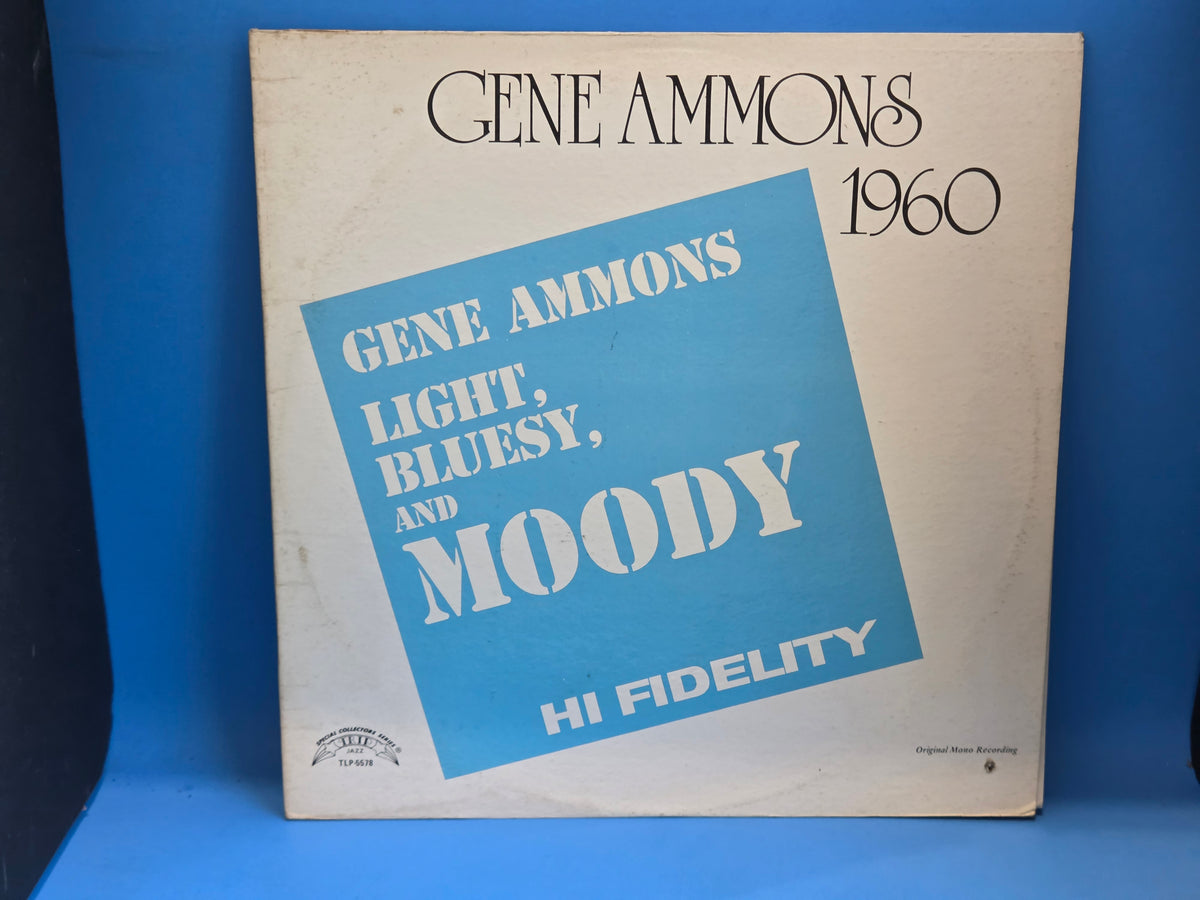 GENE AMMONS LIGHT BLUESY AND MOODY MONO