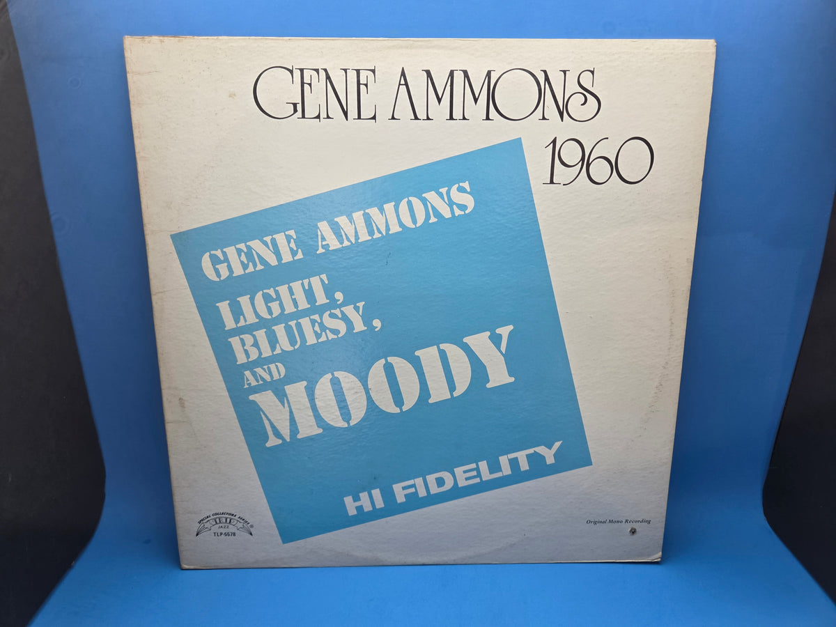GENE AMMONS LIGHT BLUESY AND MOODY MONO