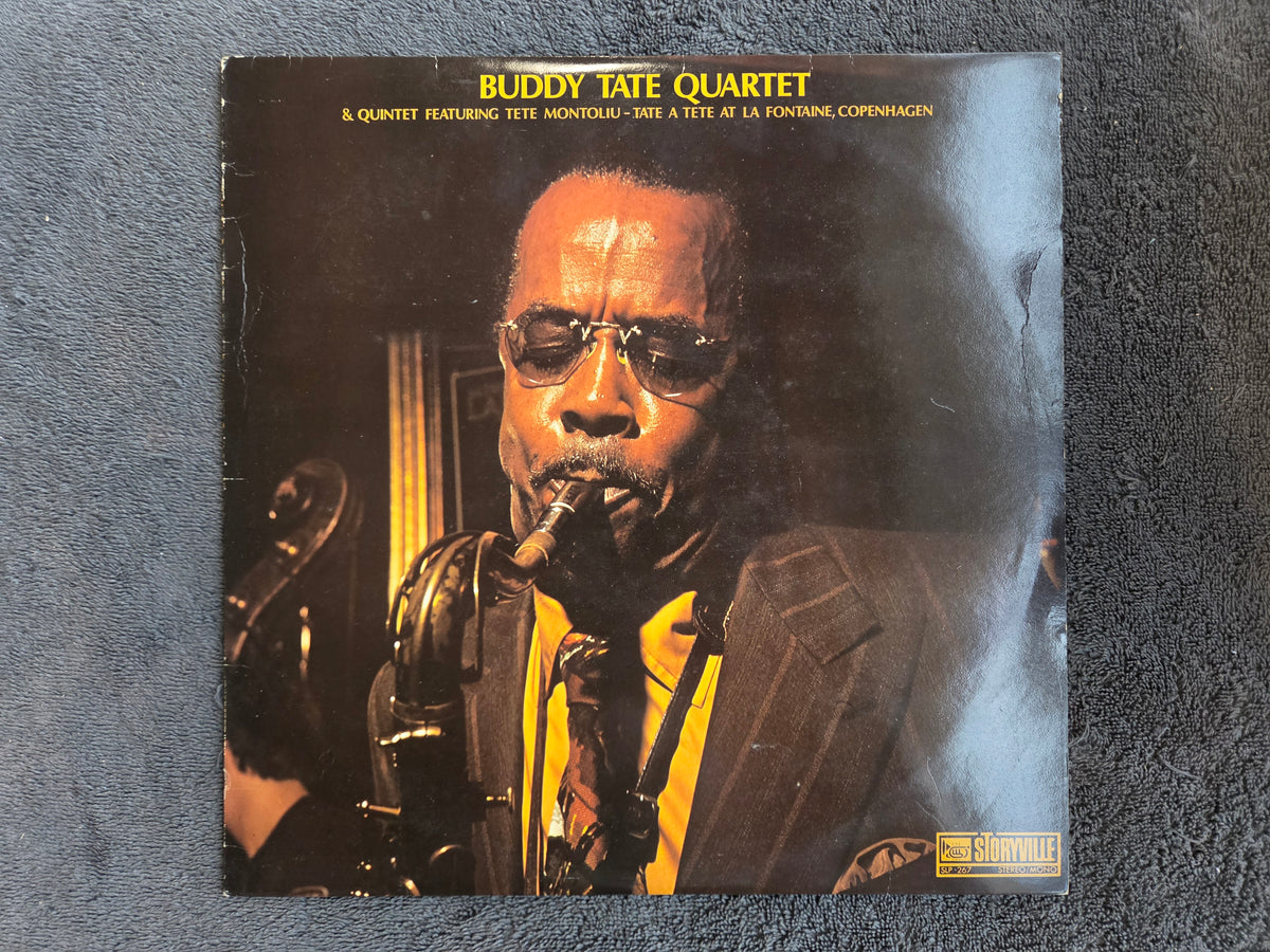 BUDDY TATE QUARTET TATE A TETE AT LA FONTAINE COPENHAGEN UK IMP