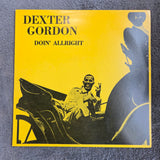 DEXTER GORDON DOIN ALLRIGHT APPLAUSE