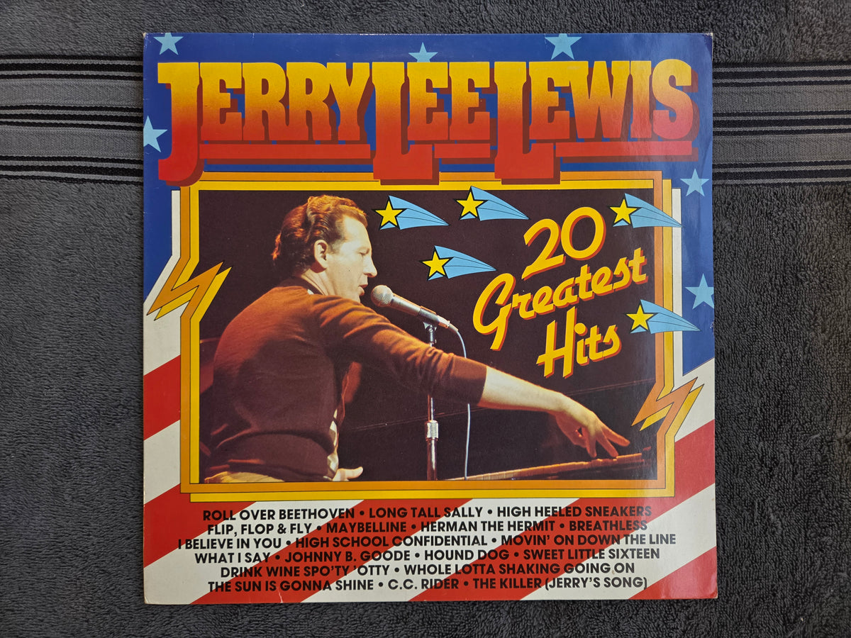 JERRY LEE LEWIS 20 GREATEST HITS UK IMPORT