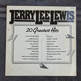JERRY LEE LEWIS 20 GREATEST HITS UK IMPORT
