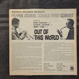 PEPPER ADAMS DONALD BYRD QUINTET OUT OF THIS WORLD MONO