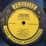 RED HOLLOWAY COOKIN TOGETHER MONO BERGENFIELD NJ LABEL