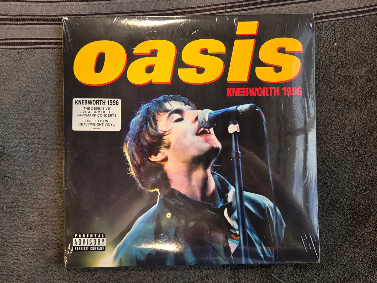 OASIS KNEBWORTH 1996 180G NEW