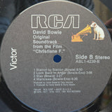 DAVID BOWIE CHRISTIANE F ORIGINAL SOUNDTRACK