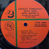 STANLEY TURRENTINE DONT MESS WITH MISTER T QUAD