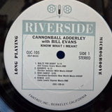 CANNONBALL ADDERLEY KNOW WHAT I MEAN OJC