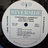 CANNONBALL ADDERLEY KNOW WHAT I MEAN OJC