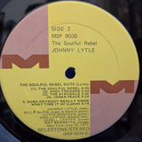 JOHNNY LYTLE THE SOULFUL REBEL BROWN COVER