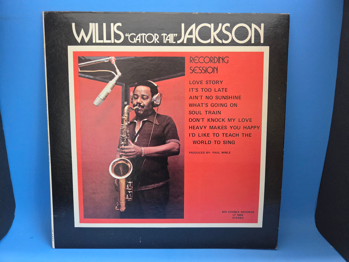 WILLIS JACKSON RECORDING SESSION