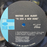 BROTHER JACK MCDUFF TO SEEK A NEW HOME BLACK BLUE LABEL