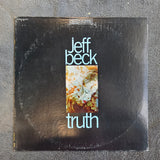 JEFF BECK TRUTH YELLOW EPIC LABEL