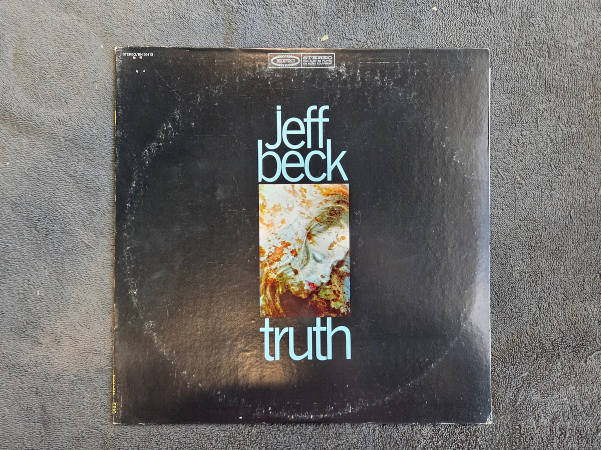 JEFF BECK TRUTH YELLOW EPIC LABEL
