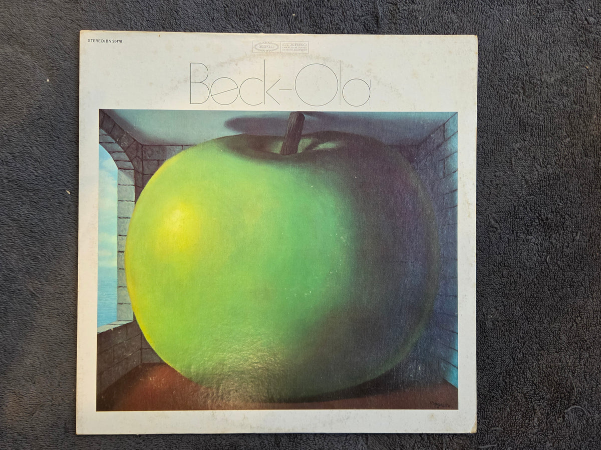 JEFF BECK BECK-OLA YELLOW EPIC LABEL