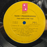 TEDDY PENDERGRASS THIS ONES FOR YOU