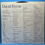 DAVID BYRNE THE CATHERINE WHEEL