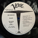 BEN WEBSTER BALLADS 1978