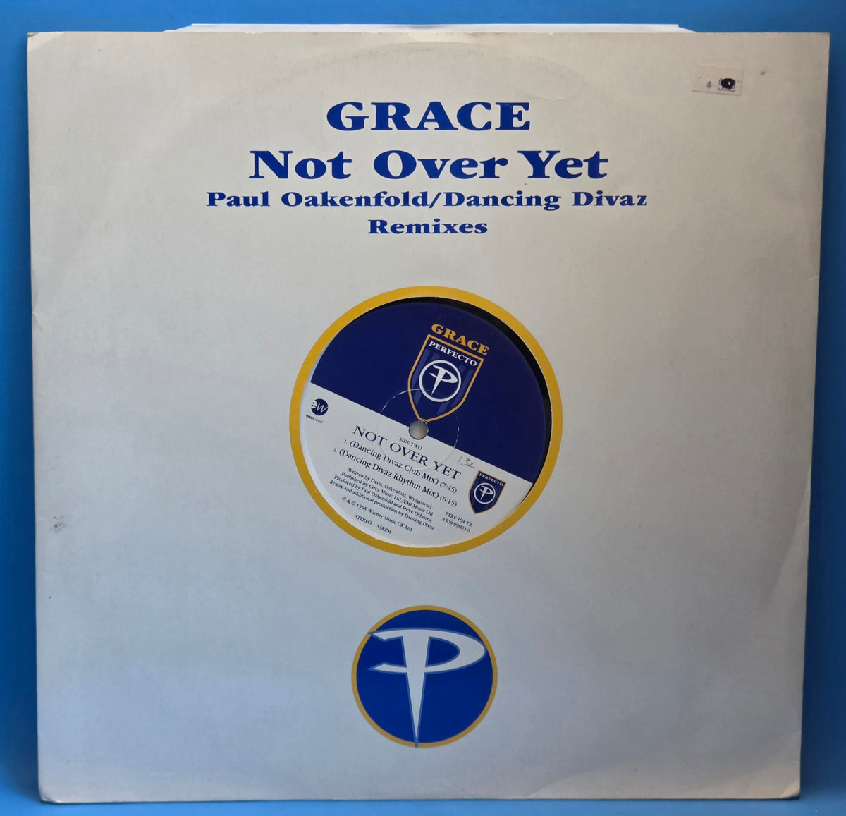 GRACE NOT OVER YET PAUL OAKENFIELD REMIXES UK IMP 12"