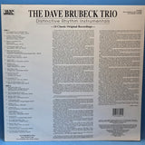 DAVE BRUBECK TRIO DISTINCTIVE RHYTHM INSTRUMENTALS RE
