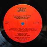 DAVE BRUBECK TRIO DISTINCTIVE RHYTHM INSTRUMENTALS RE
