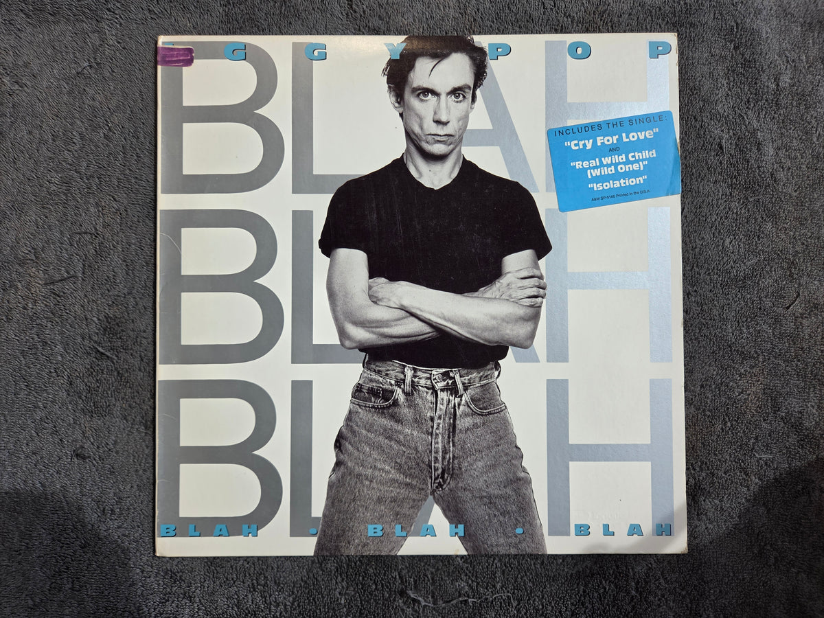 IGGY POP BLAH BLAH BLAH