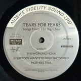 TEARS FOR FEARS SONGS FROM THE BIG CHAIR MFSL NUM RM