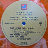 GRATEFUL DEAD ANTHEM OF THE SUN 180G ORANGE SPLATTER RM