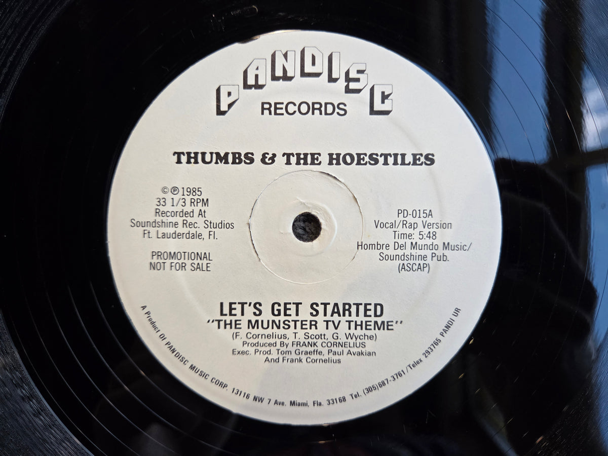 THUMBS & THE HOESTILES LETS GET STARTED WLP 12"