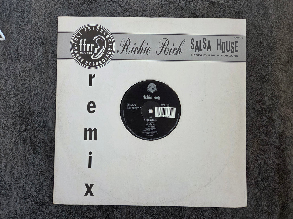 RICHIE RICH SALSA HOUSE REMIX UK IMP 12"