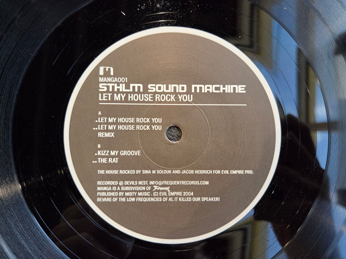 STHLM SOUND MACHINE LET MY HOUSE ROCK YOU GER IMP 12"
