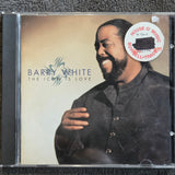 BARRY WHITE THE ICON IS LOVE CD