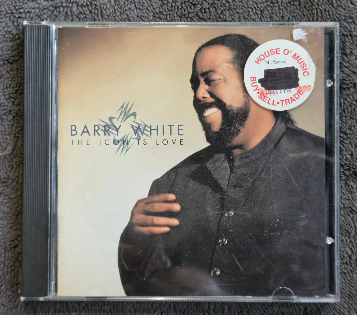 BARRY WHITE THE ICON IS LOVE CD