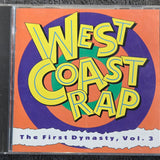 WEST COAST RAP THE FIRST DYNASTY CD