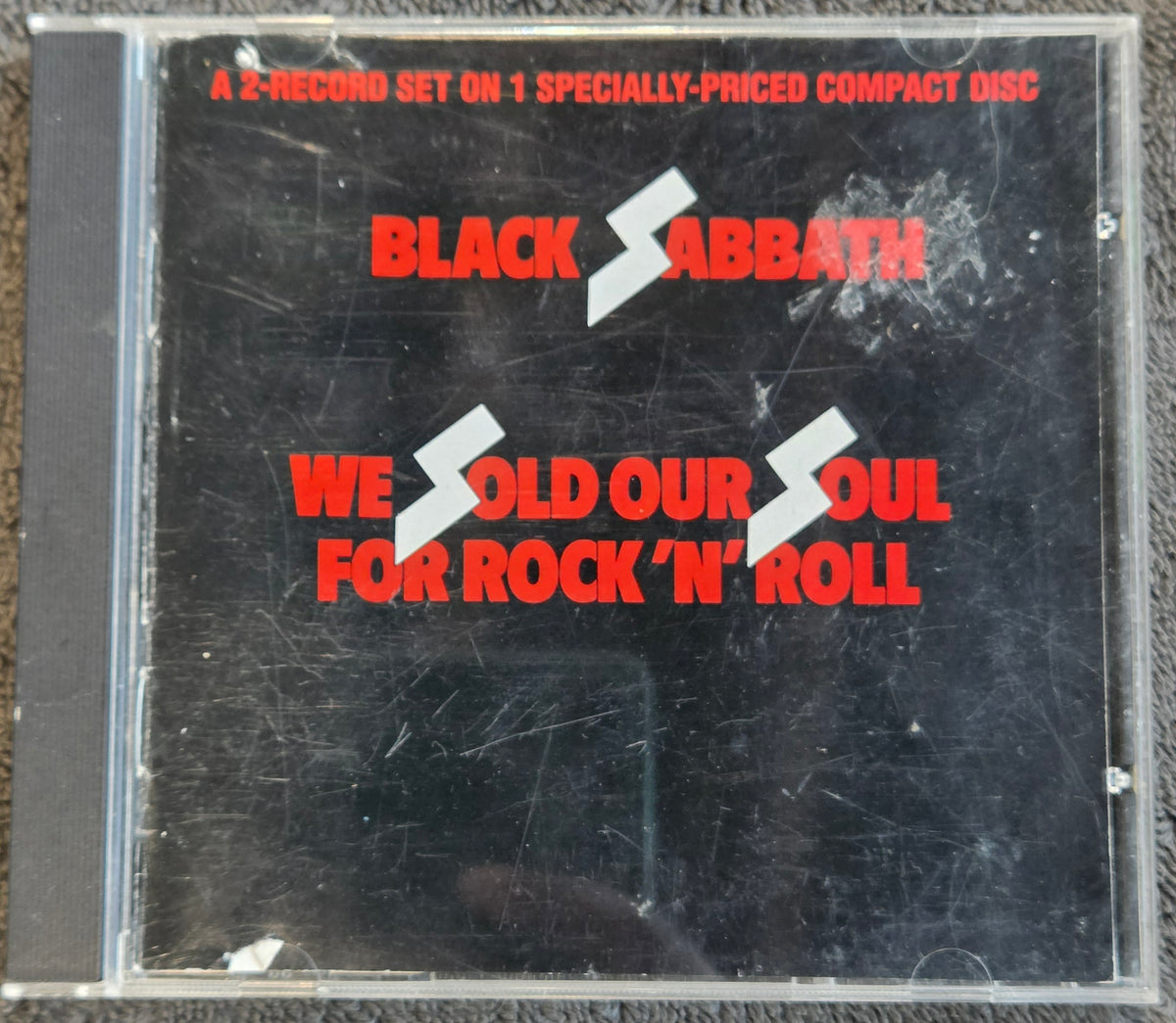 BLACK SABBATH WE SOULD OUR SOUL FOR ROCK N ROLL CD