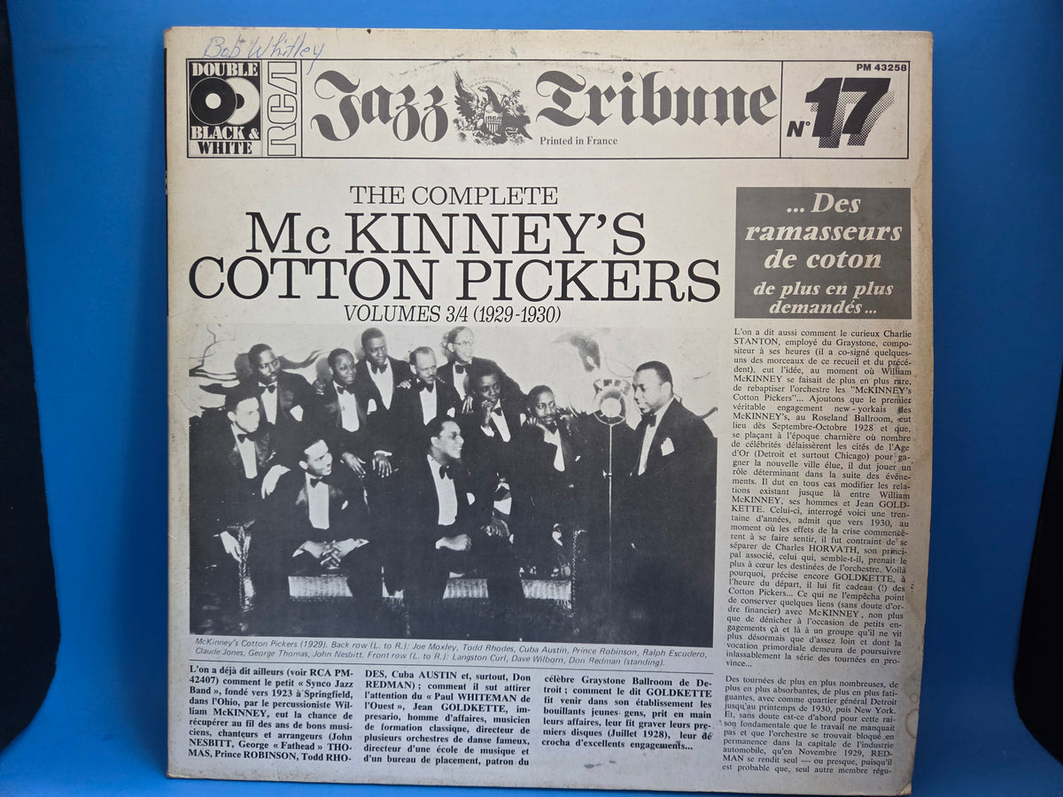 MCKINNEYS COTTON PICKERS THE COMPLETE VOLUMES 3/4 FRA IMP